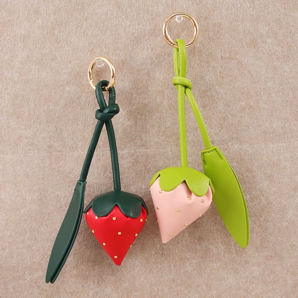 Simple Series Sweet Flower PU Women's Bag Charms