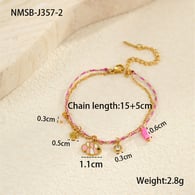 NMSB-J357-2 Pembe Bileklik Resim2