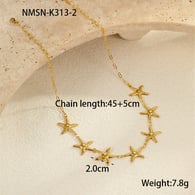 NMSN-K313-2 Big Sea Star Necklace Picture8