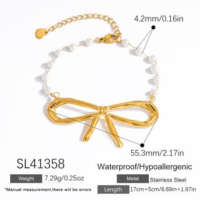 Simple Series Sweet Geometric Imitation Pearl  Women's Pendant Necklaces h5 Picture2