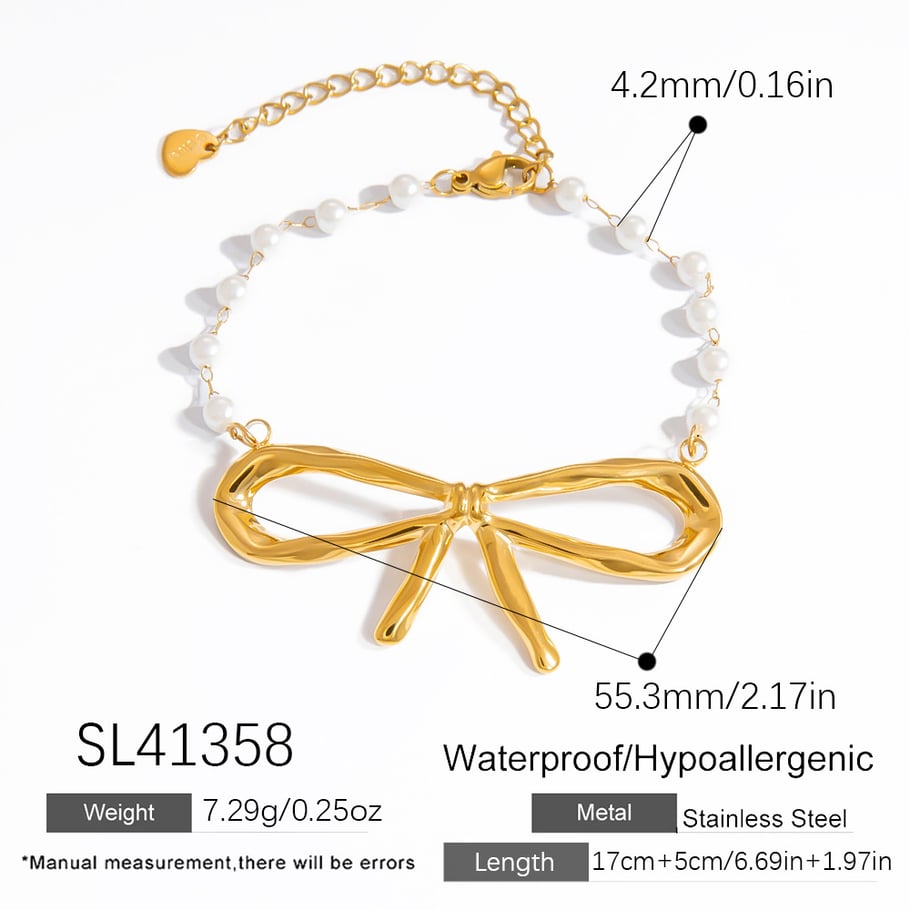 Simple Series Sweet Geometric Imitation Pearl  Women's Pendant Necklaces Picture2