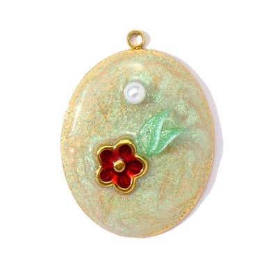 1 pezzo fai da te ciondolo a forma di goccia in acciaio inossidabile color oro da donna h5 