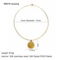 Goldene Sonnenkette 