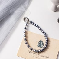 Stil 2 Pearl Series Grau Kurzer Stil + Clip 