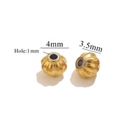 Gouden lantaarnkralen - 4 mm Afbeelding10