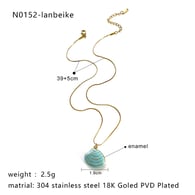 Blaue Muschelkette Bild5