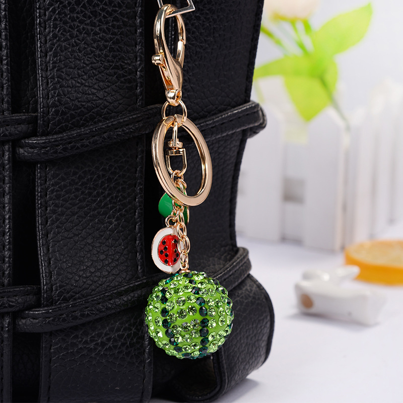 1 Piece Watermelon Alloy Keychain Picture5