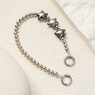 Stil 2: Pearl Series Silver Star Short + Doppelschnalle Bild3