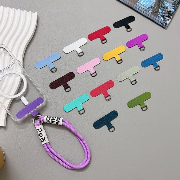 1 Piece Daily Solid Color Nylon Phone Clip