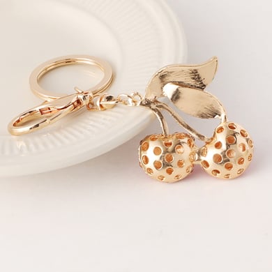 1 Piece Cherry Alloy Keychain h5 Picture4