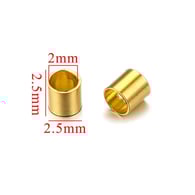 Goud - 2,5 mm [ongeveer 4,73 g per verpakking] Afbeelding5