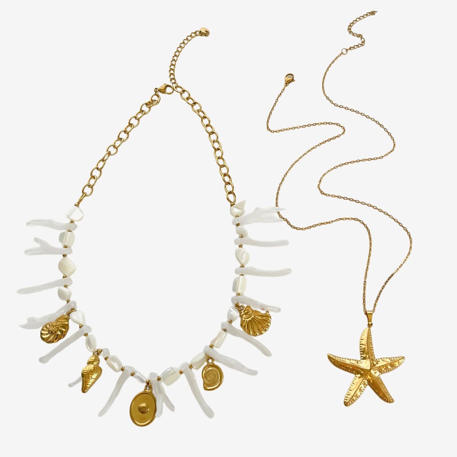 Collana con ciondolo oceanico da 1 pezzo Immagine5