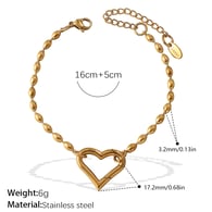 Bracciale in oro SL210G Immagine58