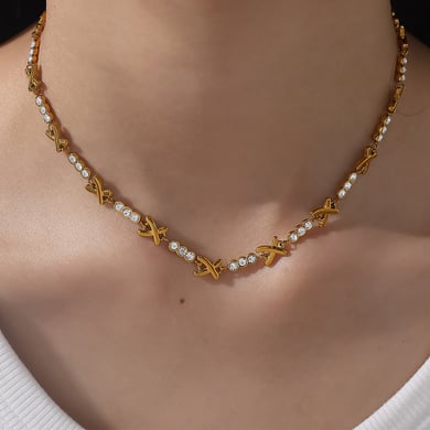1 Piece Stainless Steel Gold Color Pendant Necklace h5 Picture4