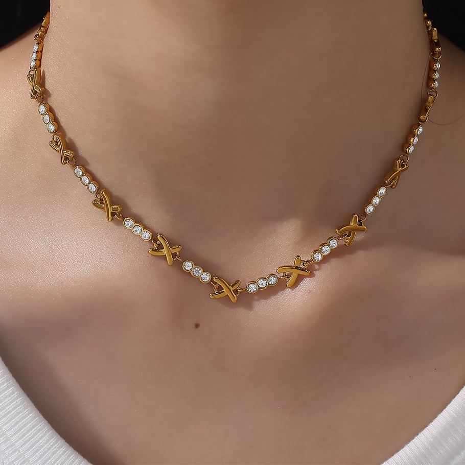 1 Piece Stainless Steel Gold Color Pendant Necklace Picture4