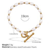 SL236G Freshwater Pearl Bracelet Picture5