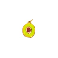 Pendentif fruit dégoulinant d&#39;huile - or - 1 Image4
