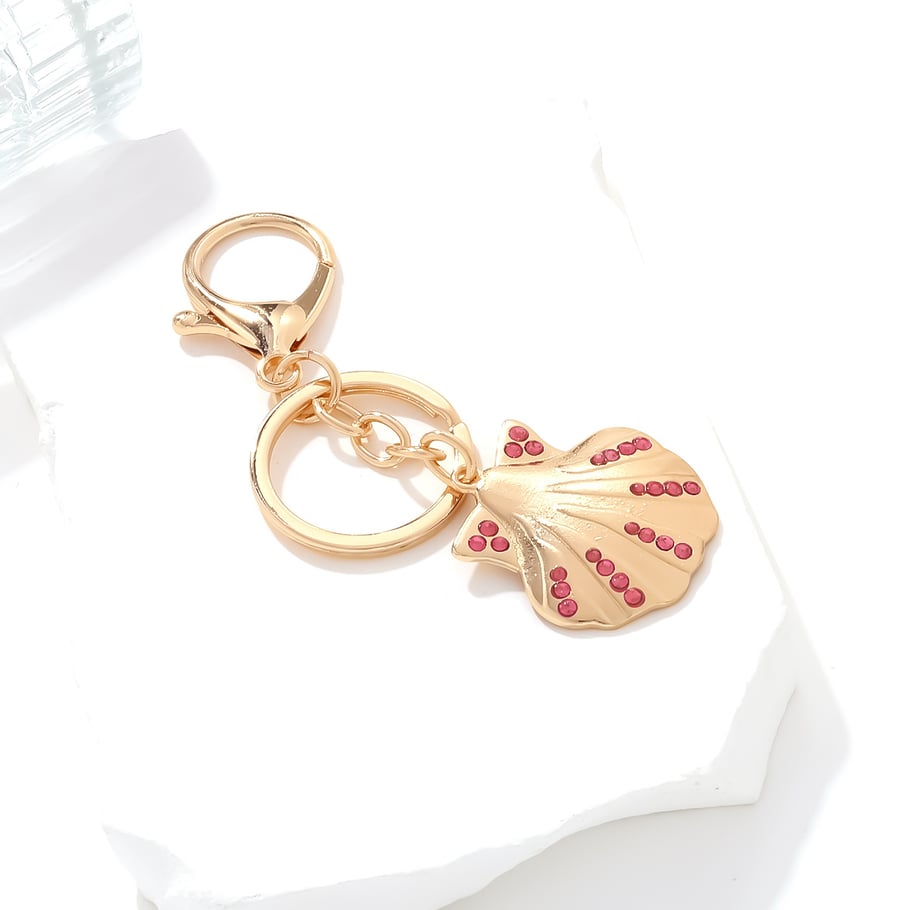 1 Piece Shell Alloy Keychain Picture3
