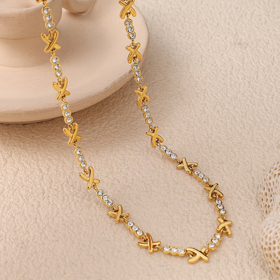 1 Piece Stainless Steel Gold Color Pendant Necklace Picture2
