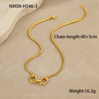NMSN-H546-3 Altın Kolye 