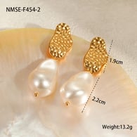 NMSE-F454-2 Pendientes barrocos Imagen4