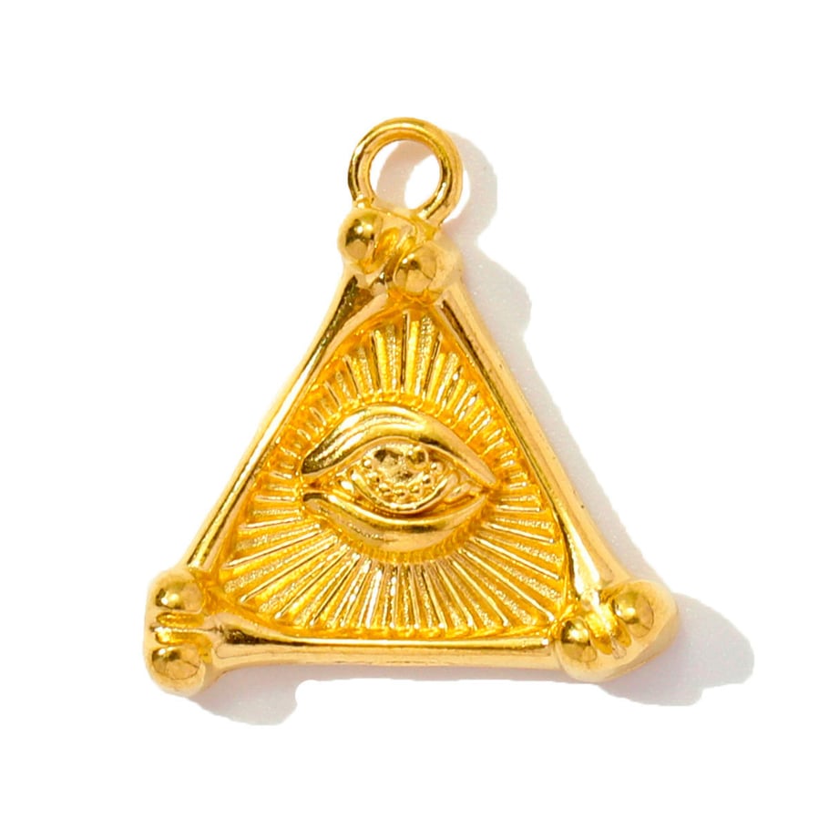 1 pieza de colgantes de serpiente de acero inoxidable color dorado para mujer, serie clásica DIY 