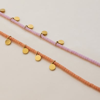 1 Stück gestaltbare Halsketten mit Fisch-Anhänger aus Edelstahl in Goldfarbe für Damen h5 Bild8