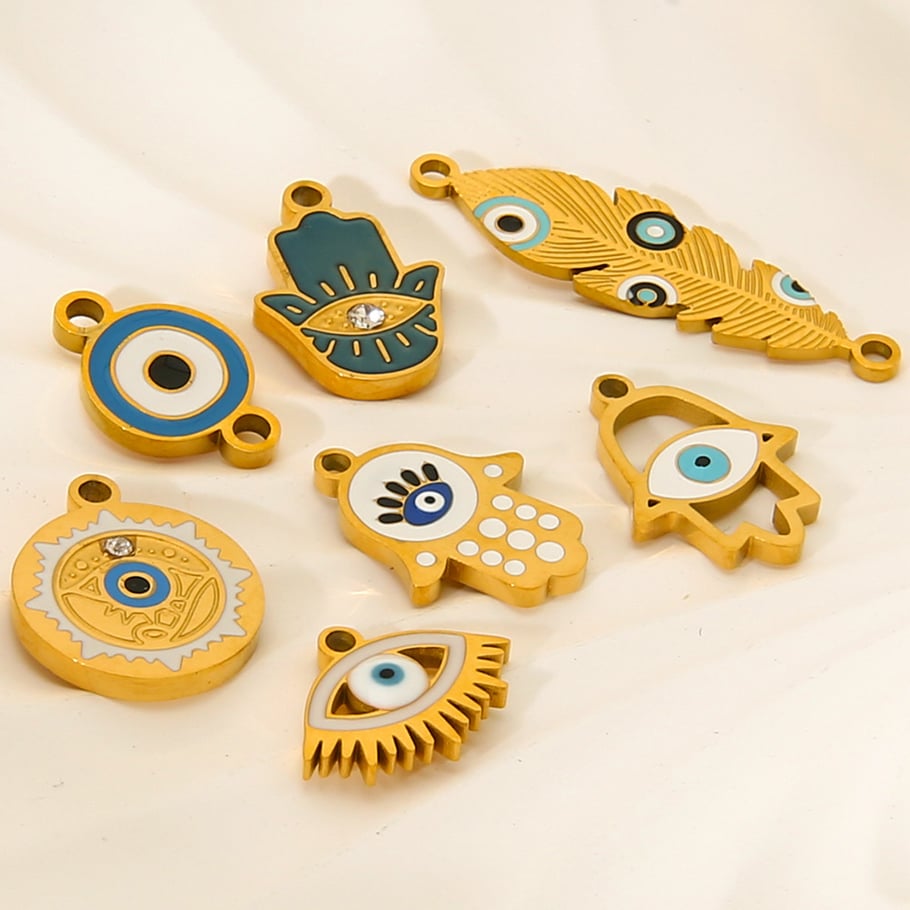 Ethnic Series DIY Stainless Steel Pendants h5Picture3