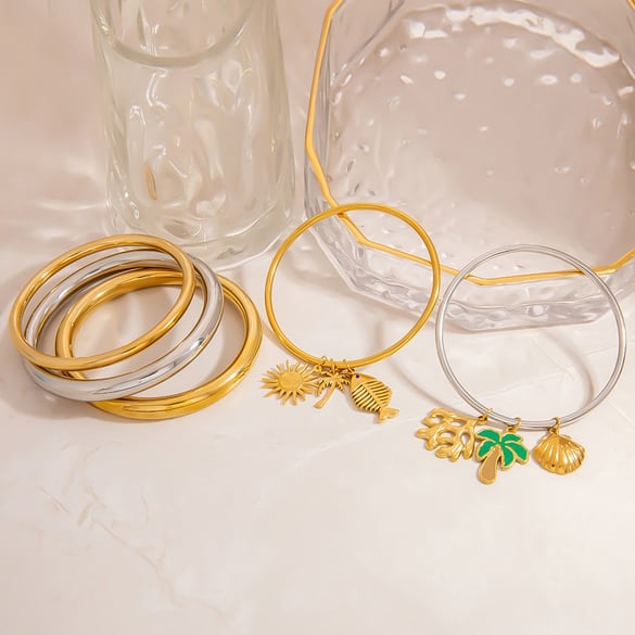 1 Piece Oceanic Bangle