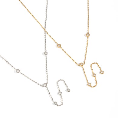 1 Piece Stainless Steel Gold Color Pendant Necklace h5 Picture5