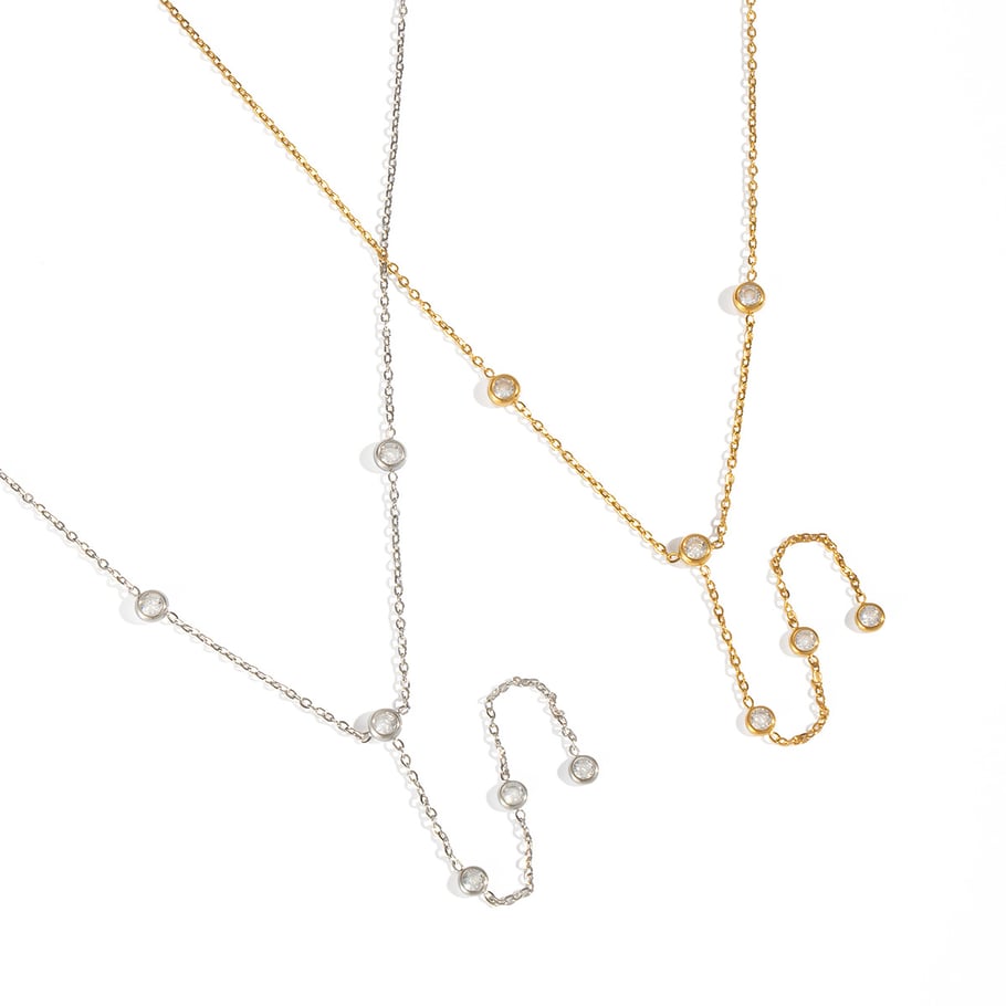1 Piece Stainless Steel Gold Color Pendant Necklace Picture5