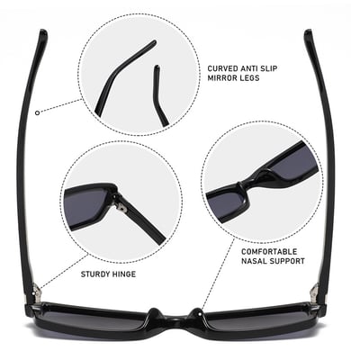 1 Paar Simple Series Casual Solid Color PC Damen-Sonnenbrille h5 Bild4