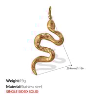 PJ292G Ciondolo monofacciale in oro massiccio Immagine6