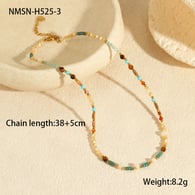 NMSN-H525-3 Perlmutt-Perlenkette Bild3