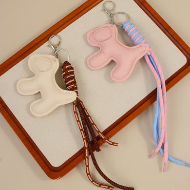 Modieuze en schattige dierenthema veelzijdige PU-hanger h5 Afbeelding4