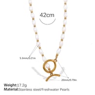 XL538WEG freshwater pearl necklace Picture9