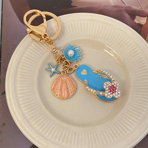 1 Piece Oceanic Alloy Keychain 2