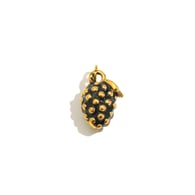 Pendentif fraise goutte d&#39;huile - or - 2 Image31