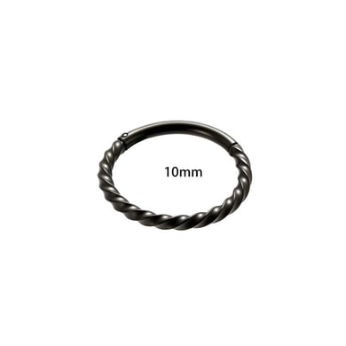 1 pieza de aretes minimalistas circulares de acero inoxidable color dorado para mujer h5 Imagen2