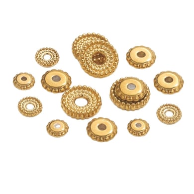 1 stuk Dagelijkse Spacer Beads Roestvrijstalen Sieradenbedels h5 Afbeelding5