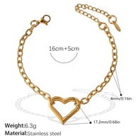 Bracciale in oro SL202G Immagine35