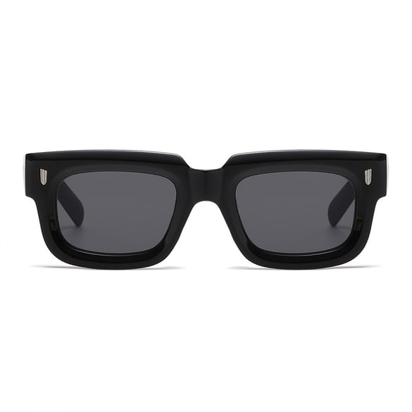 1 Paar einfache Serie lässige einfarbige Damen-Sonnenbrille