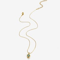 Collana con pietra azzurra Immagine2