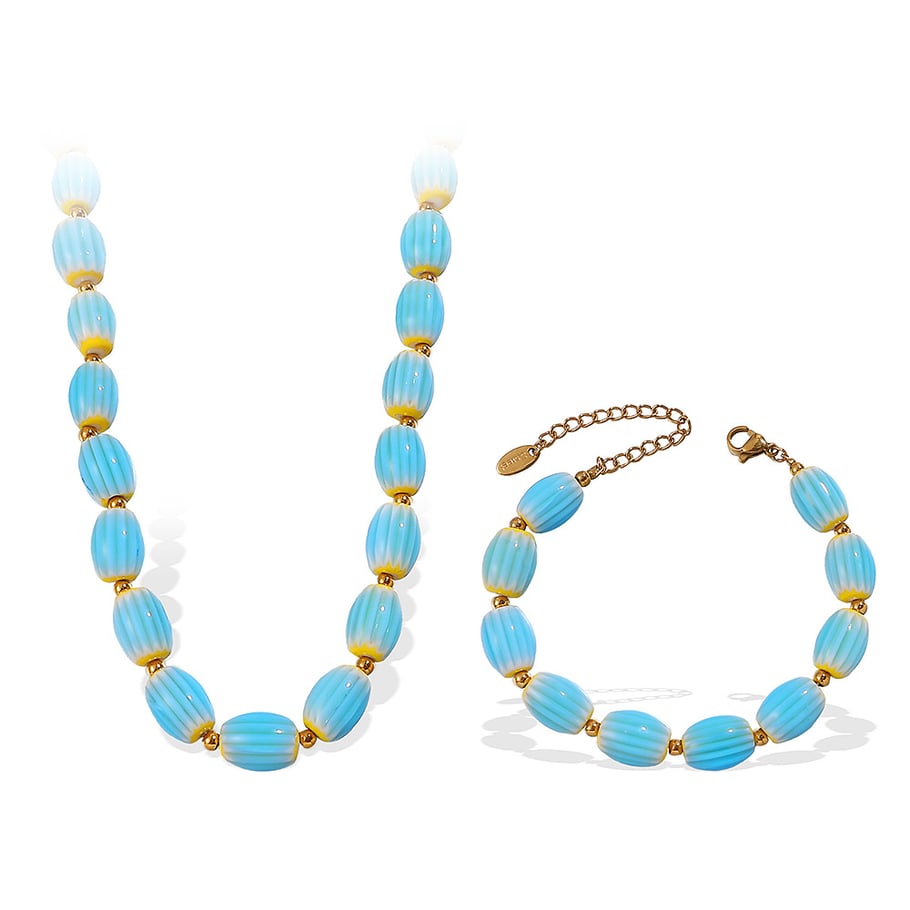 1 stuk keramische kralenketting Afbeelding5