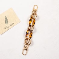Kleiner Acryl-Leopardendruck (ca. 16cm)/【Taschenverlängerungskette】 Bild21