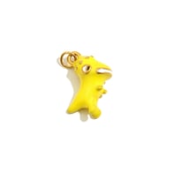 Pendentif dinosaure dégoulinant d&#39;huile - or - 3 Image16