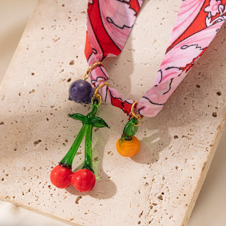 Collier avec pendentif en forme de plante douce, 1 pièce Image4