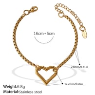 Bracciale in oro SL211G Immagine59