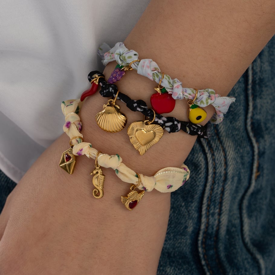 1 Stück Ethnische Serie Elegante Blume Edelstahl Damen Charm Armbänder Bild3