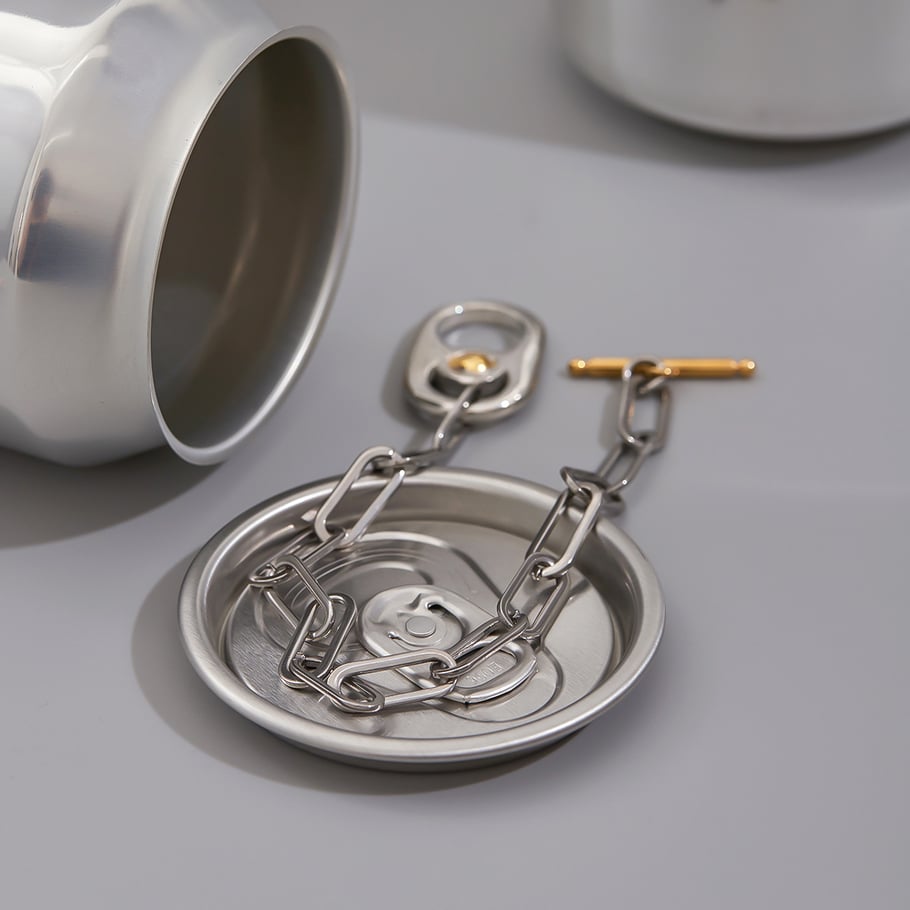1 Stück moderne ovale Damen-Kettenarmbänder aus Edelstahl in Goldfarbe Bild9